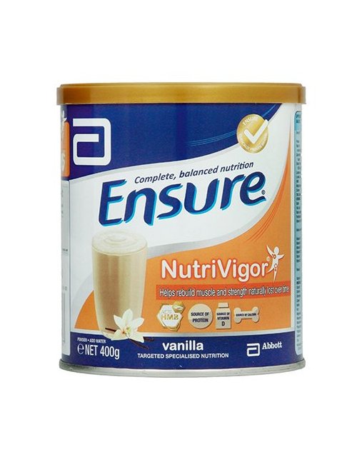 Ensure NutriVigor Vainilla 400 G.