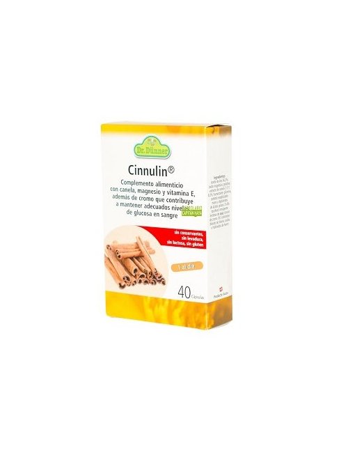 Dr.Dunner Cinnulin 40 Cápsulas Dr.Dunner Cinnulin 40 Cápsulas