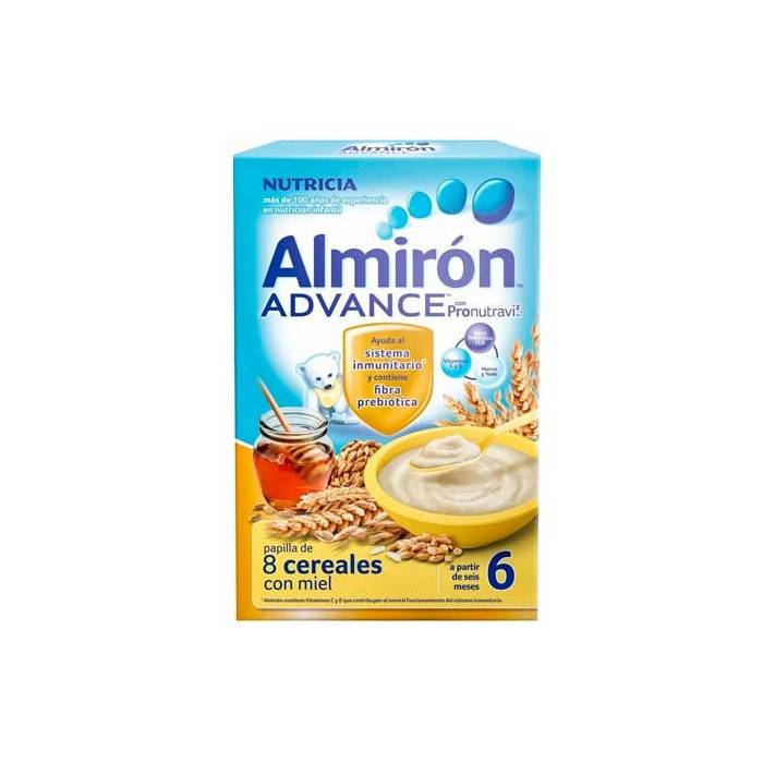 Almirón Advance 8 Cereales Con Miel Bífidus 500 G