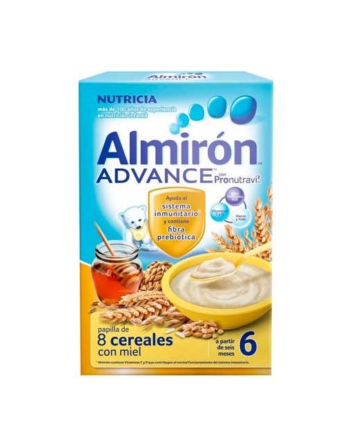 Almirón Advance 8 Cereales Con Miel Bífidus 500 G