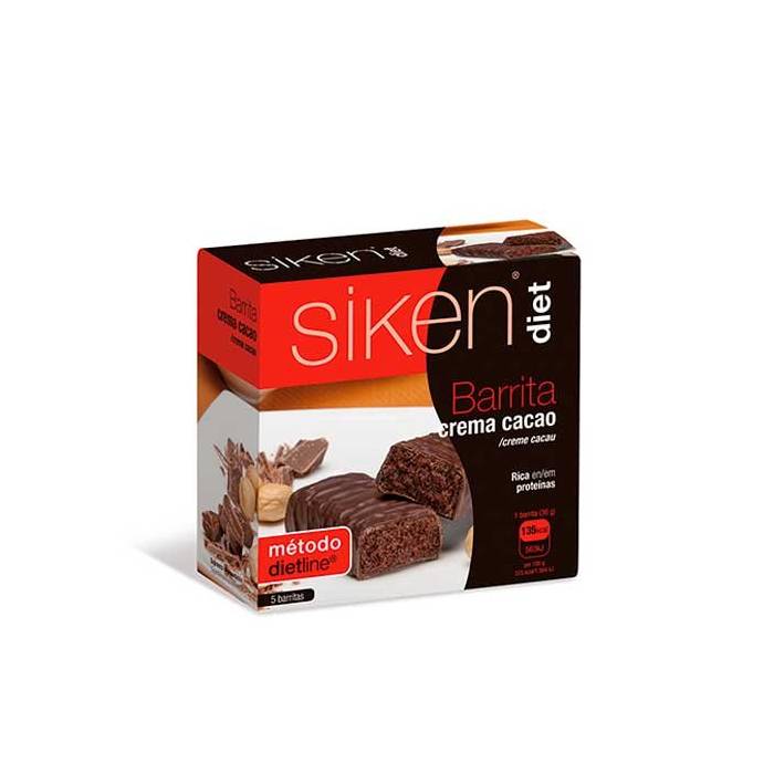 SikenDiet Barrita Crema Cacao 5 Uds.