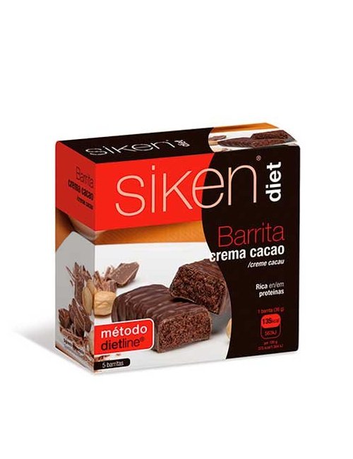 SikenDiet Barrita Crema Cacao 5 Uds.