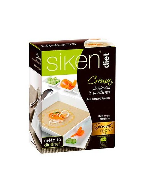 Siken Diet Gourmet Crema Seleccion 5 Verduras Siken Diet Gourmet Crema Seleccion 5 Verduras