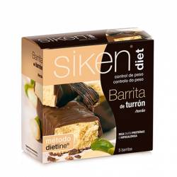 SikenDiet Barritas Turrón 5 uds