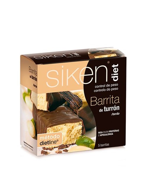 SikenDiet Barritas Turrón 5 uds