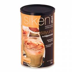 SikenDiet Desayuno Capuccino Bote 400 G.