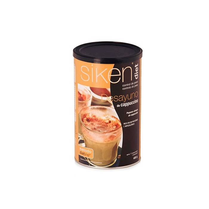 SikenDiet Desayuno Capuccino Bote 400 G.