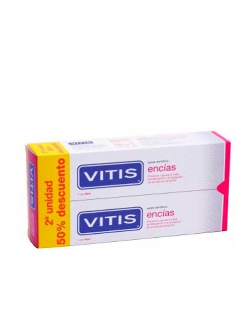 Vitis Encías Pasta Duplo 2 x 150 Ml Vitis Encías Pasta Duplo 2 x 150 Ml
