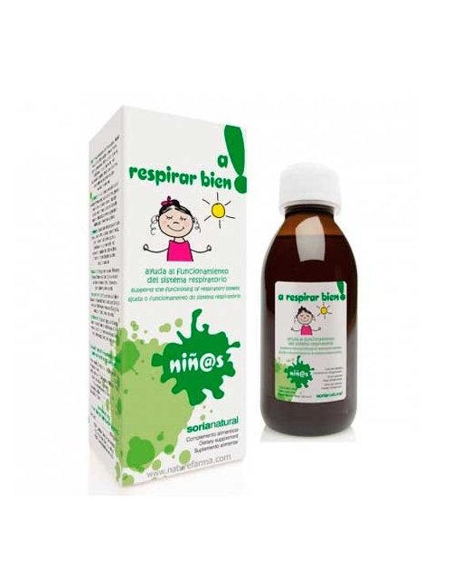 A Respirar Bien Jarabe Infantil 150 Ml Soria Natural