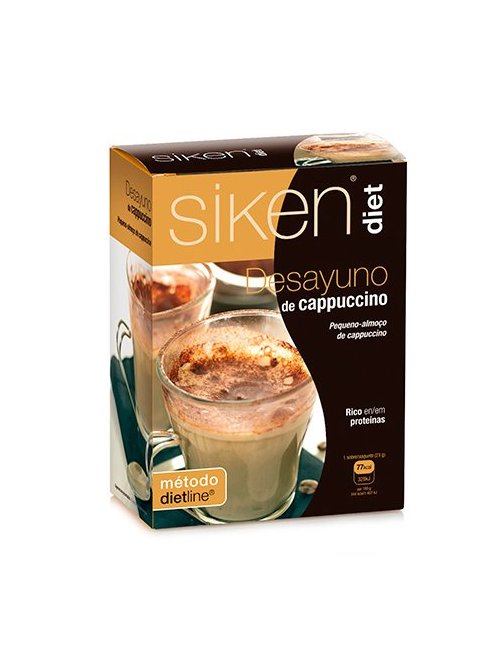 SikenDiet Desayuno Capuccino 7 Sobres