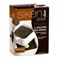 Sikendiet Postre Chocolate Negro 7 Sobres