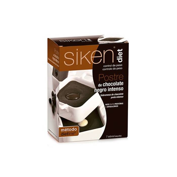 Sikendiet Postre Chocolate Negro 7 Sobres