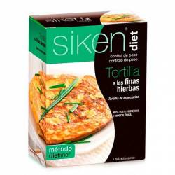 Sikendiet Tortilla Finas Hierbas 7 Sobres