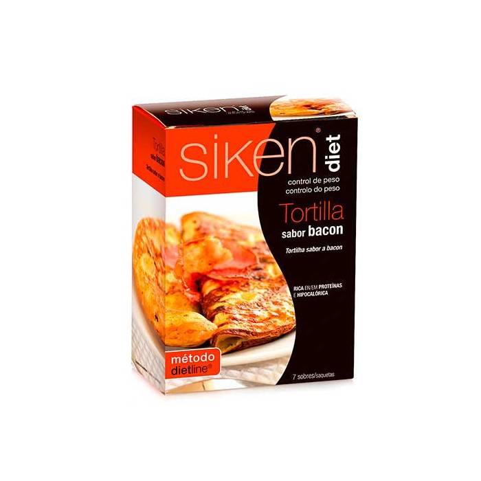 Sikendiet Tortilla Sabor Bacon 7 Sobres