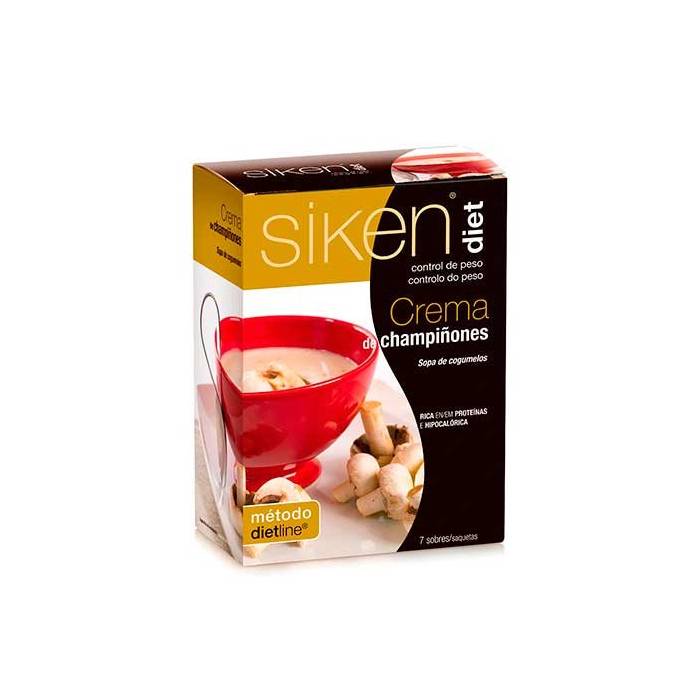 Sikendiet Crema de Campiñones 7 Sobres