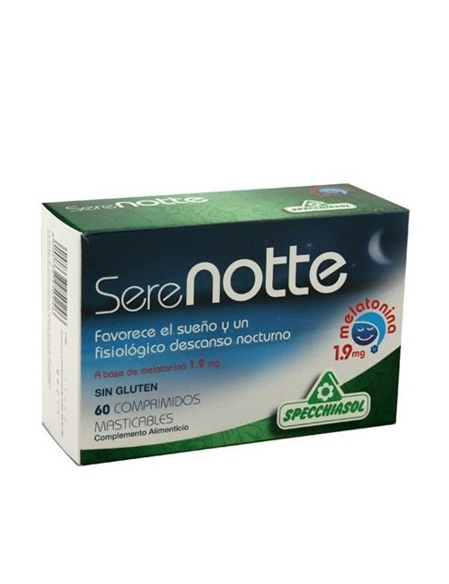 Serenotte Melatonina 60 comp masticable Specchiasol