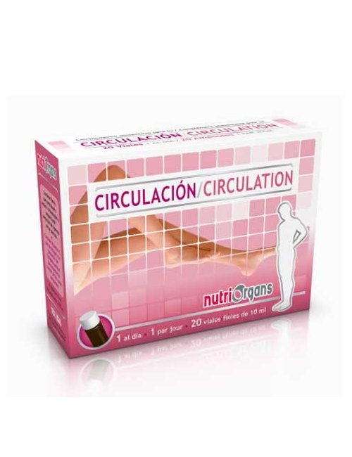 Nutriorgans Circulación 20 Ampollas Tongil