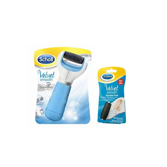 Dr.scholl Kit Velvet Smooth Lima + Recambio