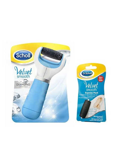 Dr.scholl Kit Velvet Smooth Lima + Recambio