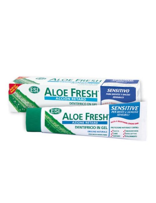 ESI Aloe Fresh Retard Dentrífico Sensitivo 100 Ml. ESI Aloe Fresh Retard Dentrífico Sensitivo 100 Ml.