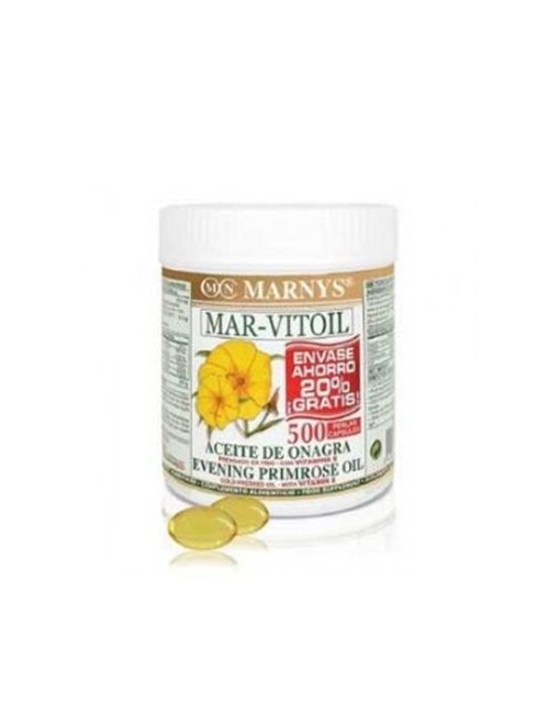 Marnys Perlas Aceite Onagra 510 Mg. Marnys Perlas Aceite Onagra 510 Mg.