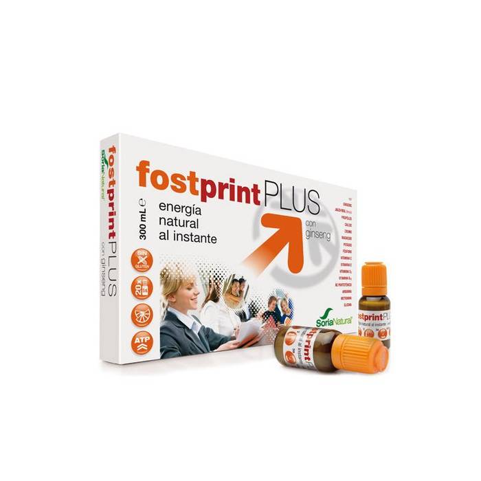 Fost Print Plus Jalea Real Sabor Mandarina 20 viales Fost Print Plus Jalea Real Sabor Mandarina 20 viales