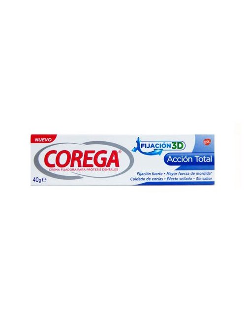 Corega Acción Total Fijación Fuerte 40 G.