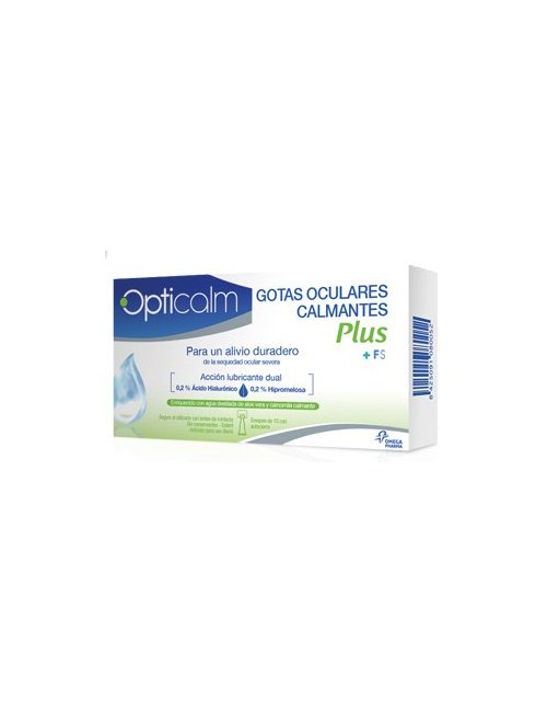 Opticalm Gotas Oculares Calmantes 10 Monodosis