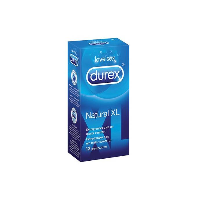 Durex Natural XL 12 Unidades