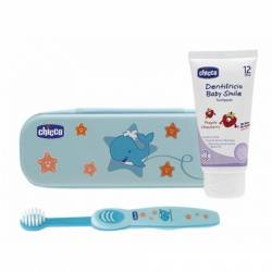 Chicco Kit Sonrisas Cepillo Dientes y Pasta