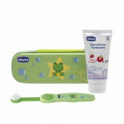 Chicco Kit Sonrisas Cepillo Dientes y Pasta