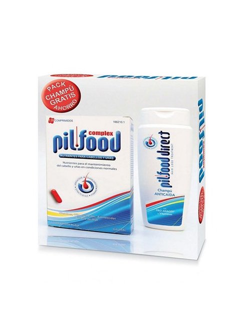 Pilfood complex 60 comprimidos + Champu Regalo