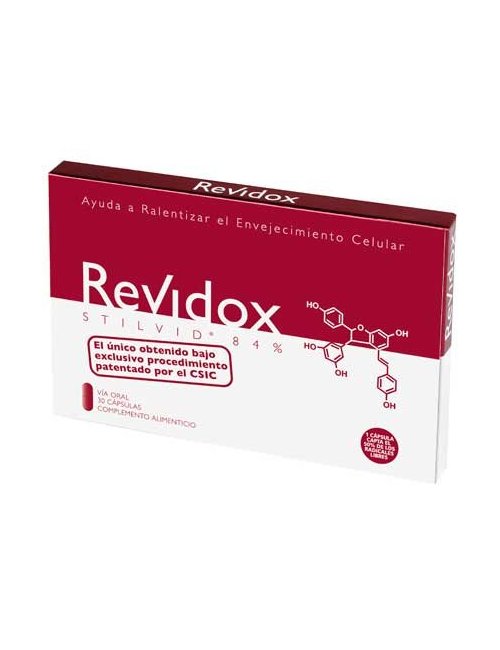 Revidox Antioxidante 30 Cápsulas Revidox Antioxidante 30 Cápsulas