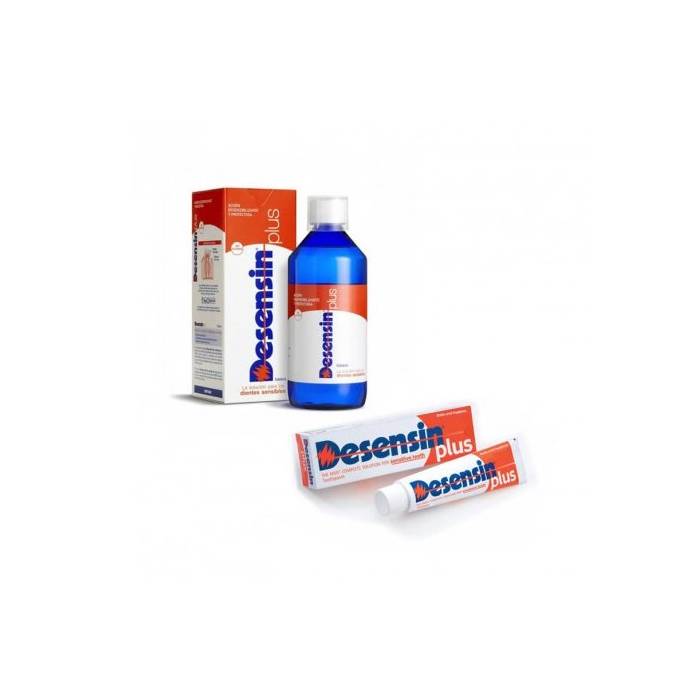 Desensin Plus Pack Pasta Dentifrica + Colutorio 