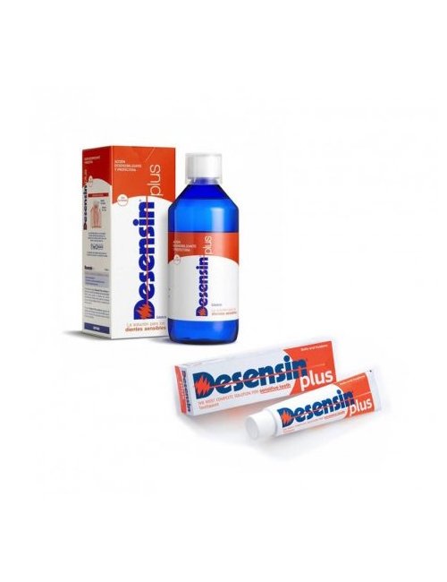 Desensin Plus Pack Pasta Dentifrica + Colutorio 
