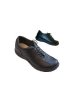 Toffeln zapato cordones negro