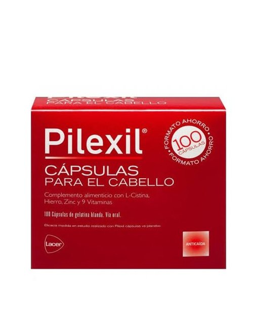Pilexil Anticaída 100 Cápsulas Cabello Pilexil Anticaída 100 Cápsulas Cabello
