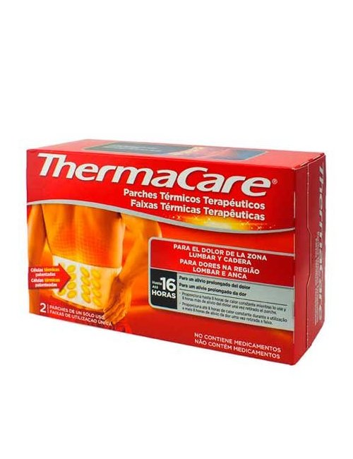 Thermacare Parches Térmicos Zona Lumbar y Cadera 2ud : Parafarmacia Online  - thermacare lumbar