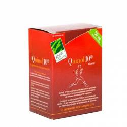 100% Natural Quinol 10 50mg 60 Perlas