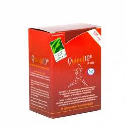 100% Natural Quinol 10 100mg 60 Perlas