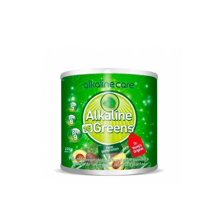 Alkaline Care 16 Greens 220 G.