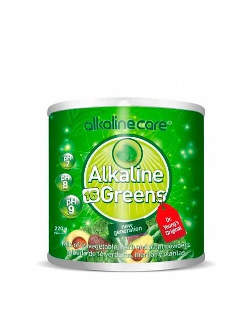 Alkaline Care 16 Greens 220 G.