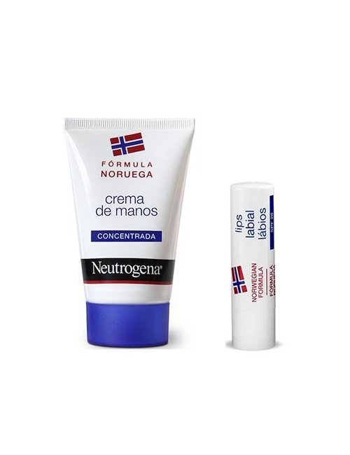 Neutrogena Crema Manos 50 Ml Pack Oferta Labios 