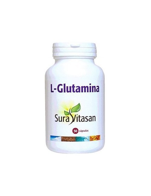 L-Glutamina 500mg. 50 Cápsulas Sura Vitasan