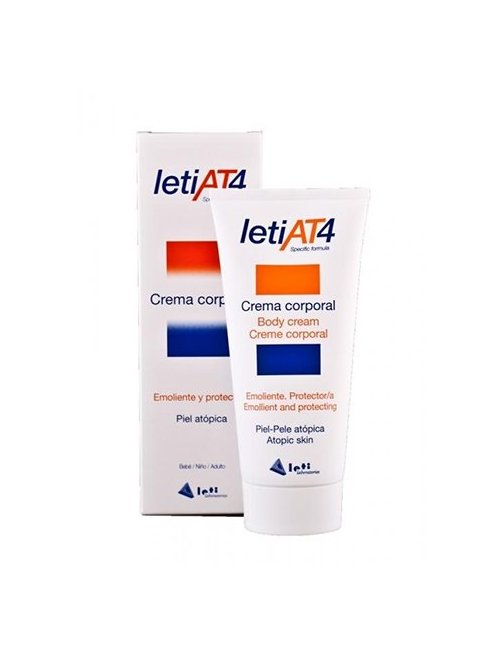 Leti AT4 Crema Corporal Emoliente 200 Ml 