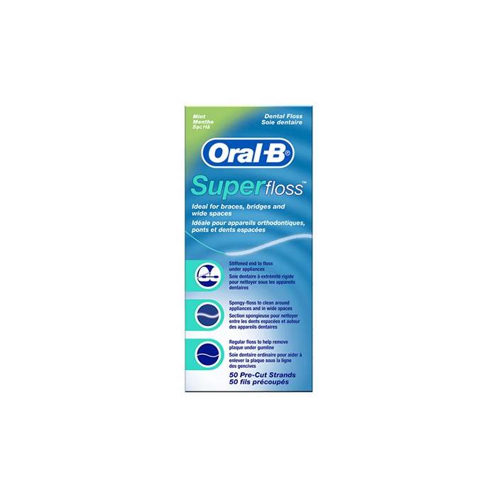 Oral-B Superfloss Seda Dental 