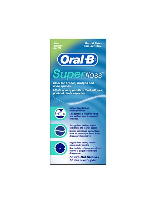 Oral-B Superfloss Seda Dental 