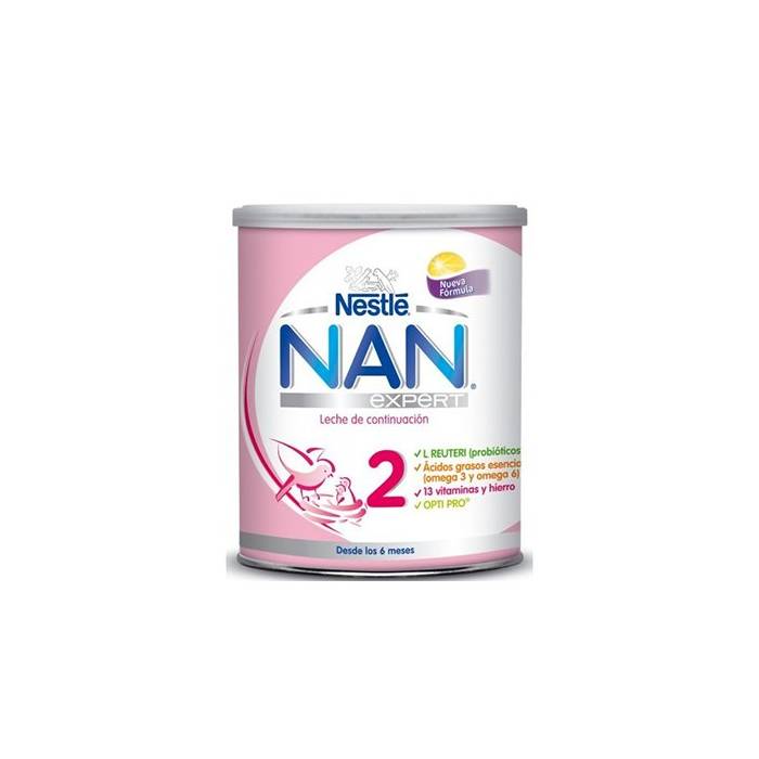Nan 2 Expert 800 Gr. Leche Continuación Nestle