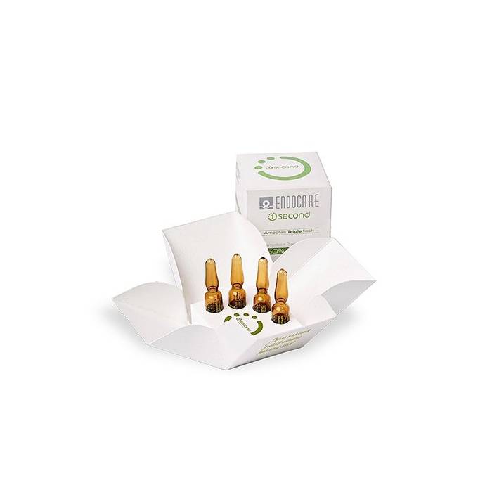 Endocare 1 Second Ampollas Triple Flash 4 x1 Ml Endocare 1 Second Ampollas Triple Flash 4 x1 Ml