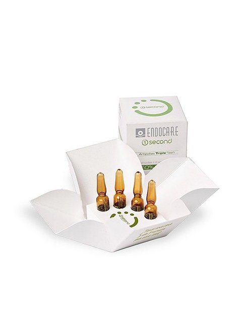 Endocare 1 Second Ampollas Triple Flash 4 x1 Ml Endocare 1 Second Ampollas Triple Flash 4 x1 Ml